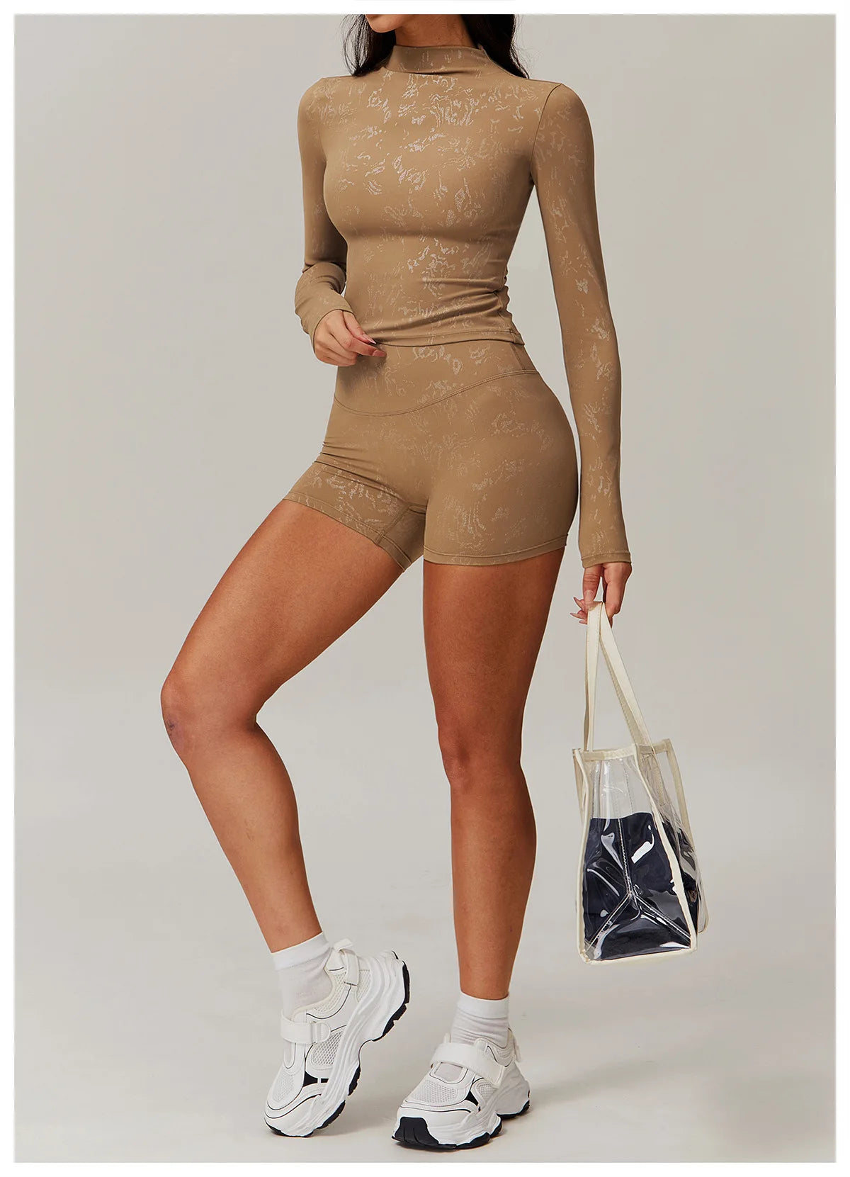 Printed Performance Yoga Top