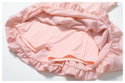 FlexMuse SculptFit One-Piece Jumpsuit –Athletic Dress with Inner Shorts