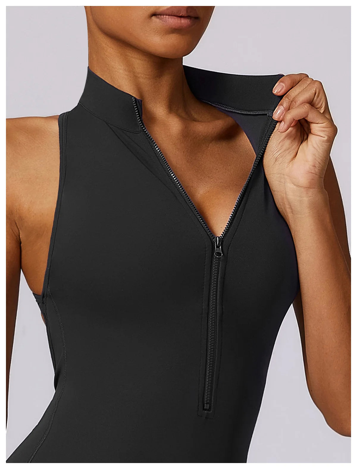 FlexMuse V-Back Contour Jumpsuit