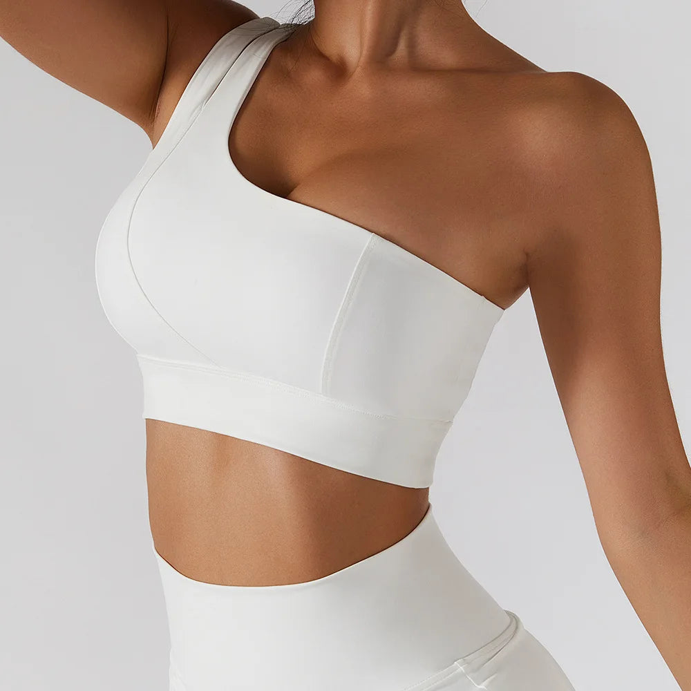 One-Shoulder Sports Bra