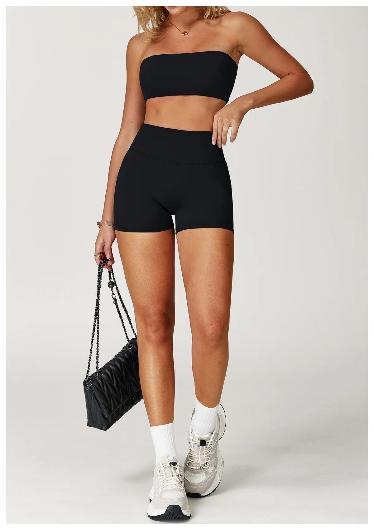 FlexMuse Elevate Set – High Waist Leggings & Sculpt Sports Bra